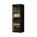 Cantina Frigo Black 124 Bottiglie Doppia Temperatura
