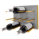 Stact C-Type Weinregale aus Aluminium/Holz