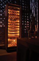 Deluxe Wood Cellar Fridge - 90 Bottles