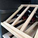 Kellerkühlschrank 382 Flaschen Doppelte Temperatur Schwarz