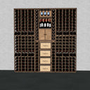 Parete Modulo Legno  - 280 bottiglie