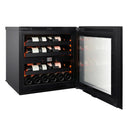 Built-in Cellar Fridge 23 Push Pull Bottles - Dual Temperature