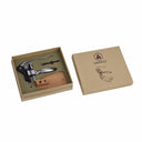 Lever Corkscrew with Zelkova Wooden Support Base