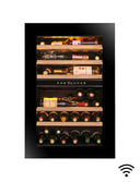 Cantina Frigo Autoventilata Wifi Incasso Colonna N 44 bott. - Apertura Push Pull