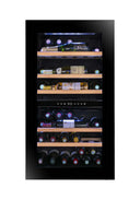 Cantina Frigo Autoventilata Wifi Incasso Colonna N 56 bott. - Apertura Push Pull