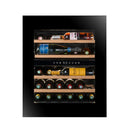 Wijnkoelkast Inbouw Kolommodel Met Wifi 29 flessen Dubbele Temperatuur - Push Pull Opening