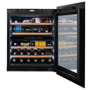 Wijnkoelkast Inbouw Kolommodel Met Wifi 29 flessen Dubbele Temperatuur - Push Pull Opening