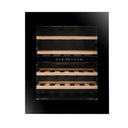 Wijnkoelkast Inbouw Kolommodel Met Wifi 29 flessen Dubbele Temperatuur - Push Pull Opening