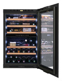 Cantina Frigo Autoventilata Wifi Incasso Colonna N 44 bott. - Apertura Push Pull