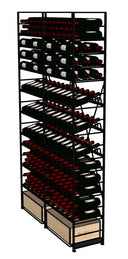 Cellar 186 Bottle rack in Steel