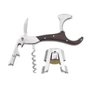 BOLLICINE Set Accessori Vino con Cavatappi 4 in 1 e Tappo Champagne