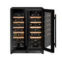 Eingebauter Kellerkühlschrank für 40 Flaschen – Dual-Temperatur