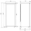 Cantina Frigo Salumi Black LARGE Singola Temperatura