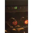 Czarna, MAŁA, jednotemperaturowa lodówka na sery