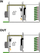 EVI/V – Clima Split z parownikiem kanałowym ściennym – chłodzenie + grzanie + nawilżanie – od 30 do 230 m3