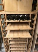 Houten Module 9 Schuifplanken + Draaideuren - 85 Flessen