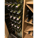 Porte-bouteille en acier 8x3 à paroi avant