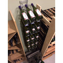 Porte-bouteille en acier 8x3 à paroi avant