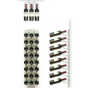 Porte-bouteille en acier 8x3 à paroi avant