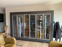Moderne P - Wijnkoelkast 240 flessen - Dubbele Temperatuur
