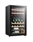 Cave Frigo Noir 33 bouteilles - Double Température