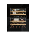 Cantinetta Frigo Autoventilata Incasso Colonna Black 29 Bottiglie - Apertura Push Pull