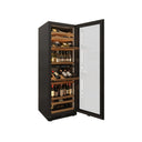Réfrigérateur Cave à vin 150 bouteilles Bloc Double Température