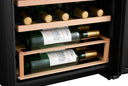 Cave Frigo Noir 33 bouteilles - Double Température