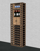 Houten Module 9 Schuifplanken + Draaideuren - 85 Flessen