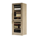 Cantina Frigo Wood M 124 Bottiglie Doppia Temperatura