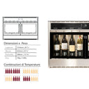 Dispenser 8 (4+4) Bottiglie Singola e Doppia Temperatura - Retrobanco