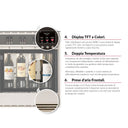 Dispenser 8 (4+4) Flessen Enkele en Dubbele Temperatuur - Self