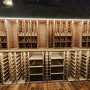 Parete Modulo Legno - 634 bottiglie