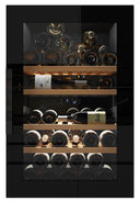 Cantinetta Frigo Incasso Colonna Black 52 Bottiglie - Maniglia a Scomparsa