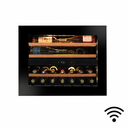 Cantinetta Frigo Wifi Incasso Colonna Autoventilata 32 Bott. - Doppia Temperatura - Push Pull