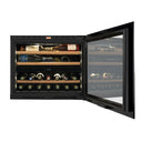 Cantinetta Frigo Wifi Incasso Colonna Autoventilata 32 Bott. - Doppia Temperatura - Push Pull