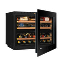 Cantinetta Frigo Wifi Incasso Colonna Autoventilata 32 Bott. - Doppia Temperatura - Push Pull