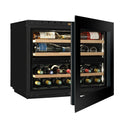 Cantinetta Frigo Wifi Incasso Colonna Autoventilata 32 Bott. - Doppia Temperatura - Push Pull