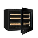 Cantinetta Frigo Wifi Incasso Colonna Autoventilata 32 Bott. - Doppia Temperatura - Push Pull