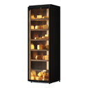 Black EXTRA LARGE Single Temperature Cheese Fridge Cellar