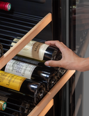 Cantina Frigo 121 Bottiglie Black Singola Temperatura