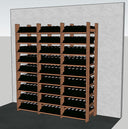 3C Sliding Wooden Shelf - 594 Bottles - 27 Shelves
