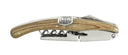 MERLOT Professional Sommelier Corkscrew, Light Wood Handle