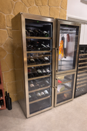 Cantina Frigo Inox Vino + Salumi e Formaggi - 3 Temperature - Rinnovo Showroom