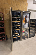 Cantina Frigo Inox Vino + Salumi e Formaggi - 3 Temperature - Rinnovo Showroom