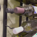 Weinregale 6x1 Flaschenhalter aus Metall