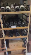 2C Sliding Wooden Shelf - 396 Bottles - 36 Shelves