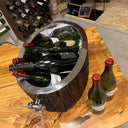 Spumantiera Vintage Ovale Silver