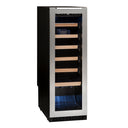 Wbudowana lodówka na wino na 24 butelki, jedna temperatura