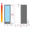 Cellar Fridge 191 FG